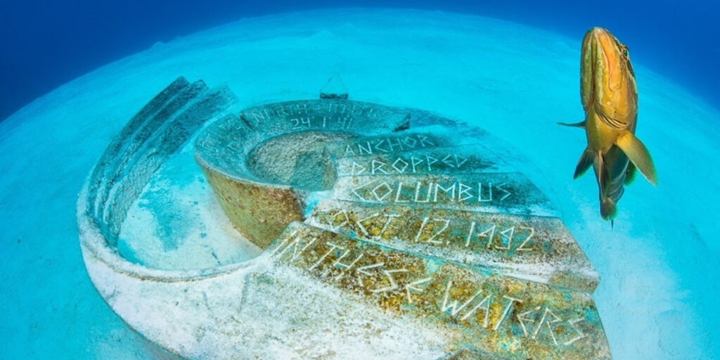 1972 Columbus Underwater Marker